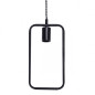 Lampe suspendue rectangle - Amy