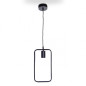 Lampe suspendue rectangle - Amy