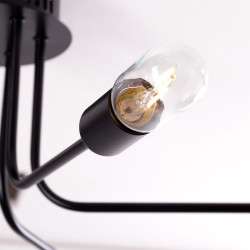 Plafonnier 6 ampoules - Adrian